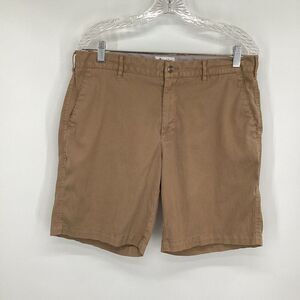Mens Peter Millar Ribbed‎ golf Shorts 33x9 khaki